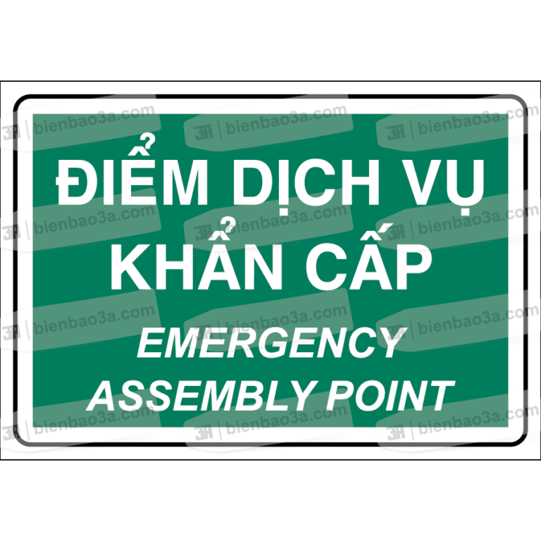 Biển báo điểm dịch vụ khẩn cấp