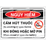 Biển cấm hút thuốc