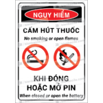 Biển cấm hút thuốc